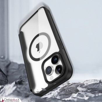 Dux Ducis Skin X Pro dirbtinos odos dėklas su magsafe (Apple Iphone 15 Pro Max) Dux Ducis Skin X Pro dirbtinos odos dėklas su magsafe (Apple Iphone 15 Pro Max)